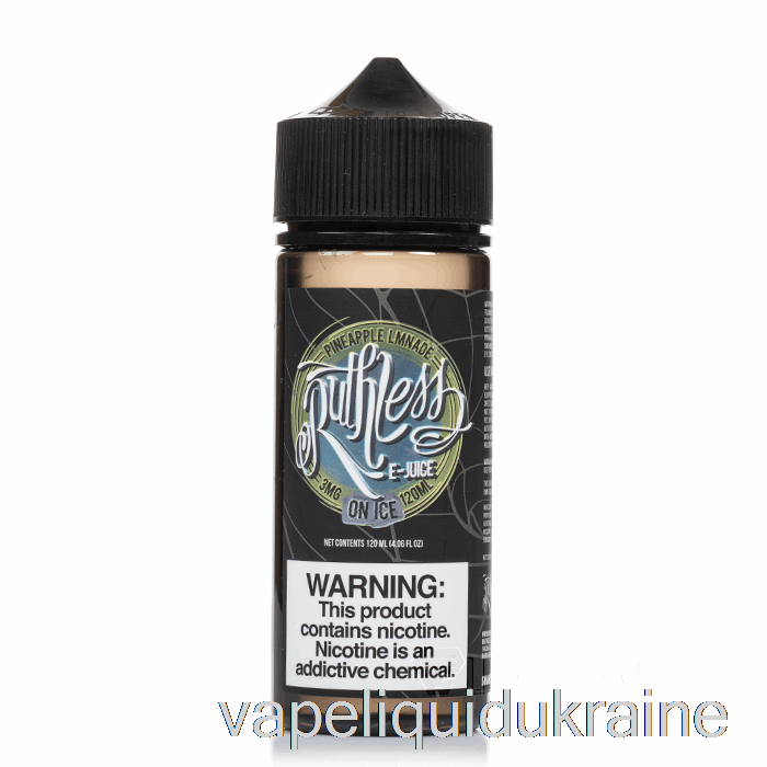 Vape Liquid Ukraine Pineapple Lemonade on ICE - Ruthless Vapor - 120mL 0mg